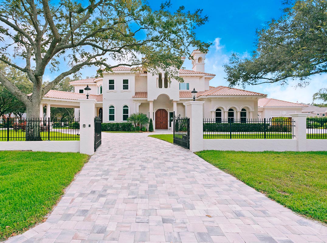 The Ultimate In Privacy -- Surrounded With Impeccably Landscaped Grounds